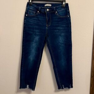 LUVAMI Women’s Denim Capris, LIKE NEW, Size Small